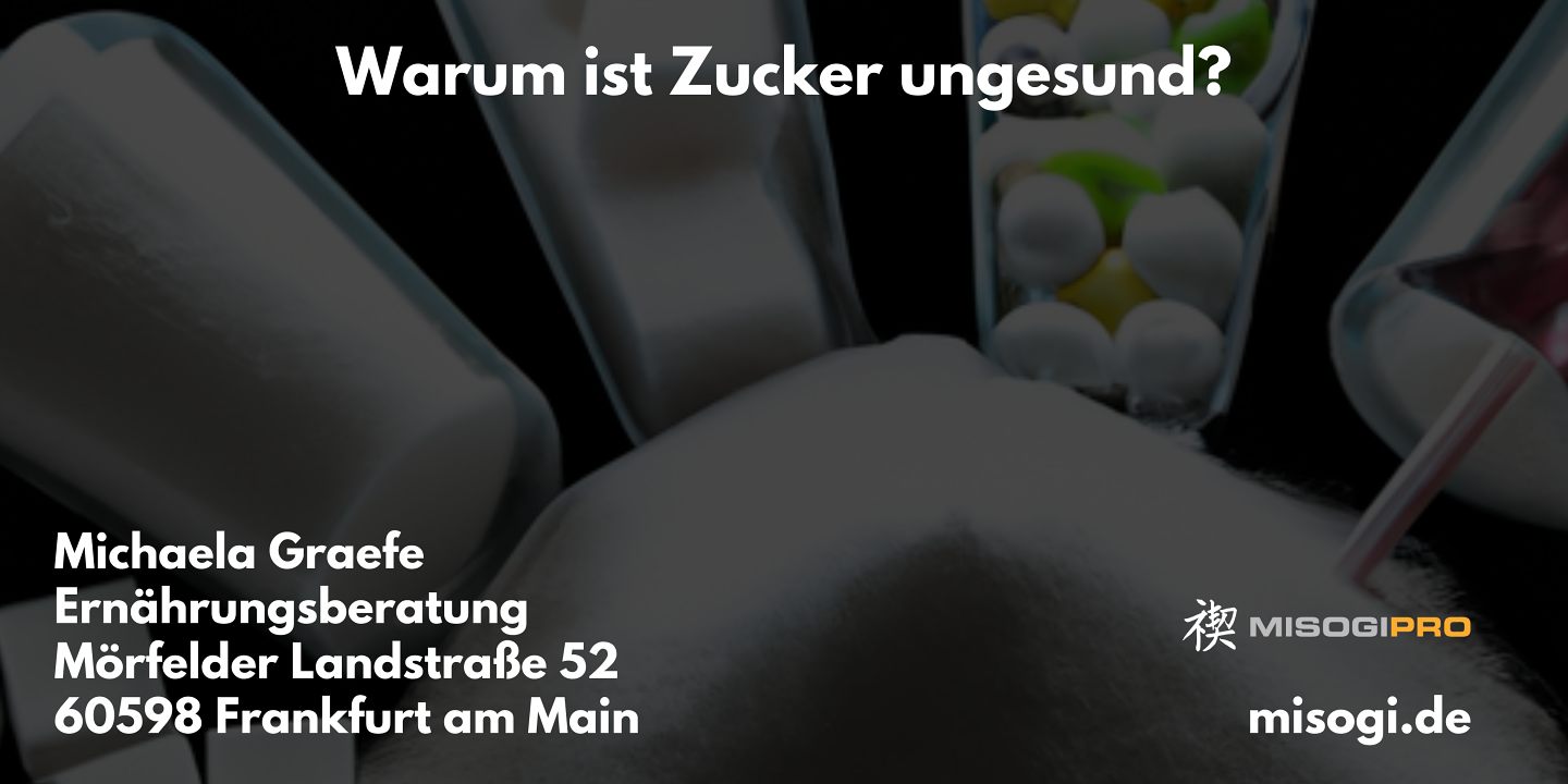 Warum ist Zucker ungesund?